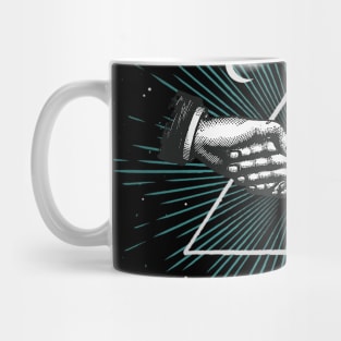 SCI-FI HANDSHAKE Mug